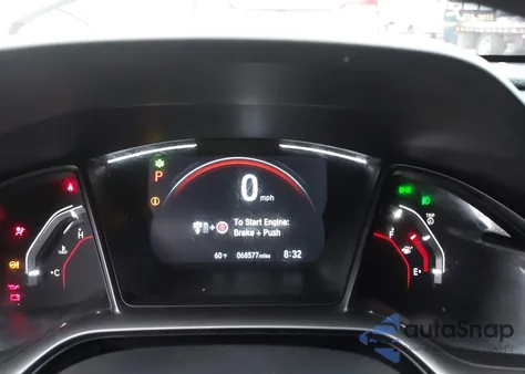 2019 Honda Civic Sport Touring из США, поврежденный, VIN SHHFK7H92KU415694